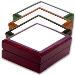 4" x 4" Jewelry Box with Sublimation Photo Tile Lid Insert
