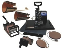 All In One Press AA802 - Comes with 8 heating elements - Make more than just mugs!
