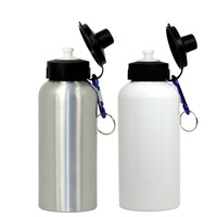 17 oz. Aluminum Sport Bottle Flip Top with Carabiner