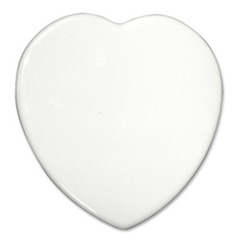 6" Heart Tile (w/o Hole)50/case